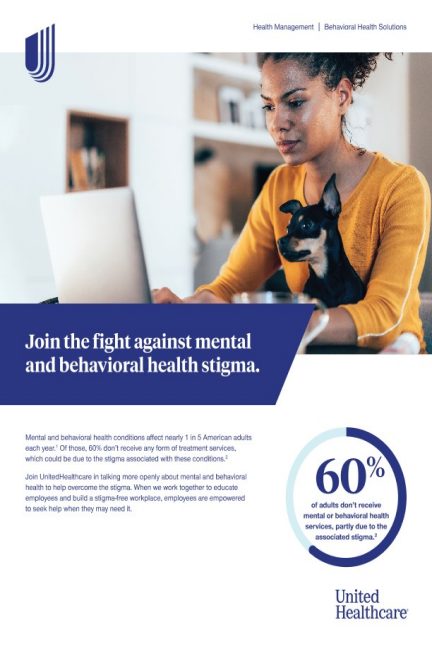 Behavioral Health Anti Stigma Employer Flier